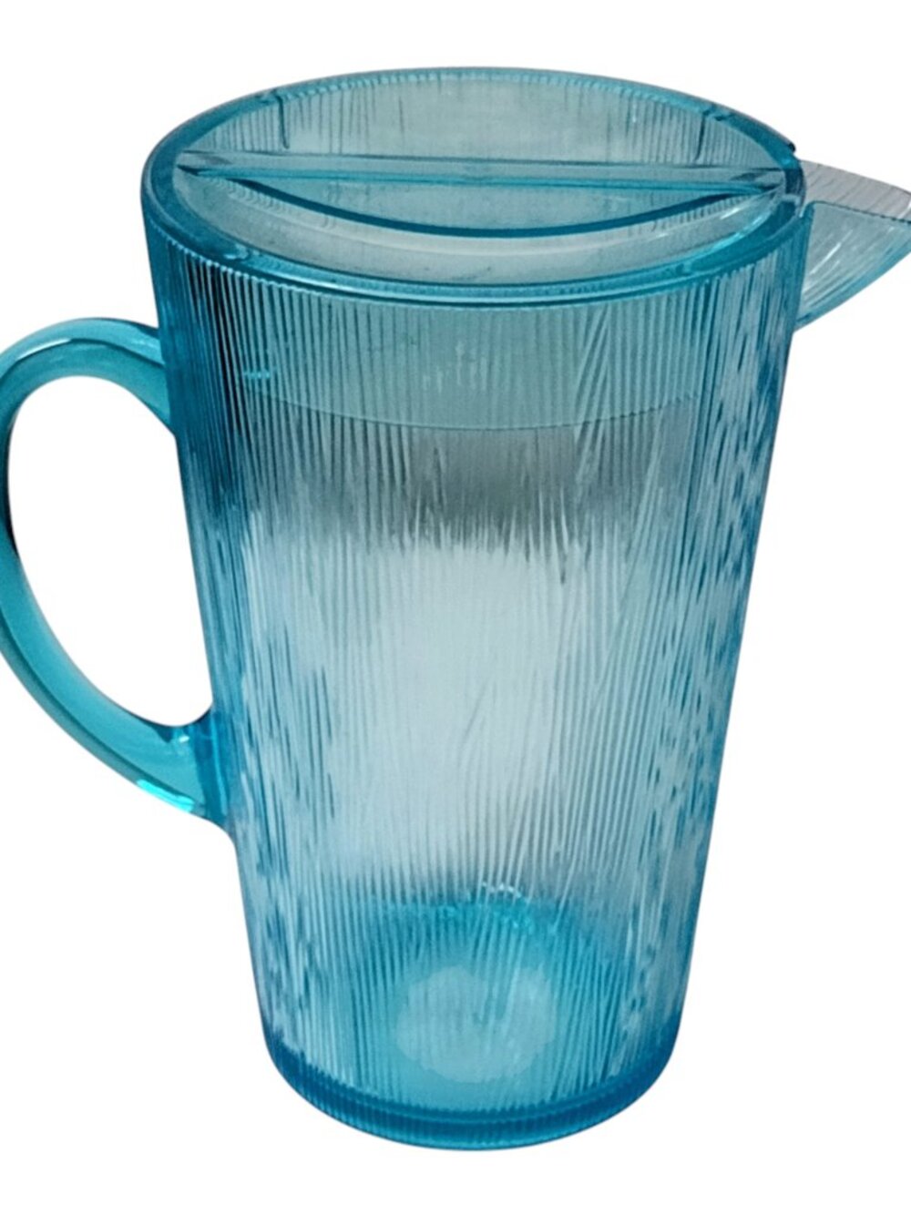 Aqua Blue Beverage Pitcher